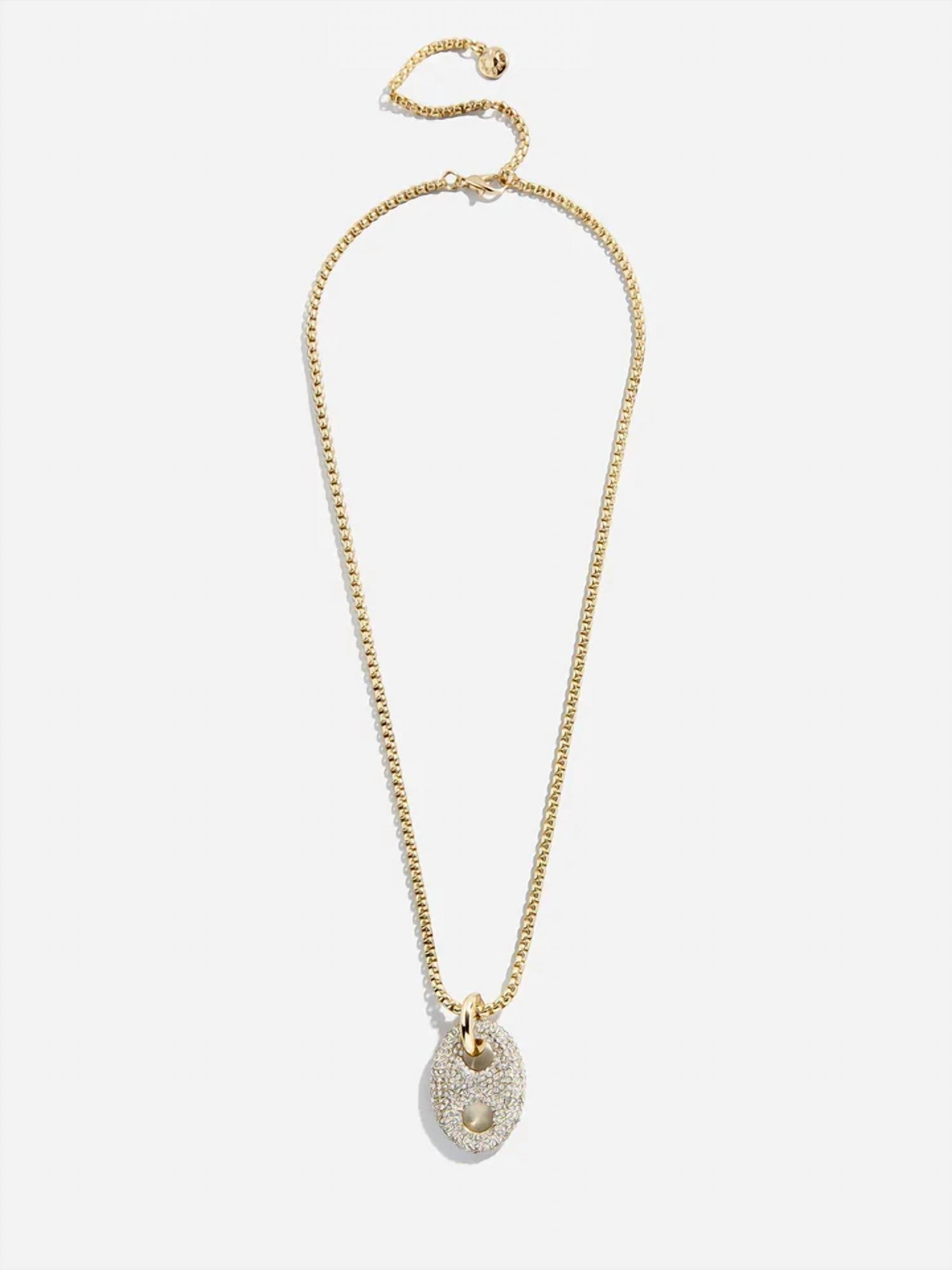 New Baublebar Women's Thalia Reversible Pendant Necklace In Gold